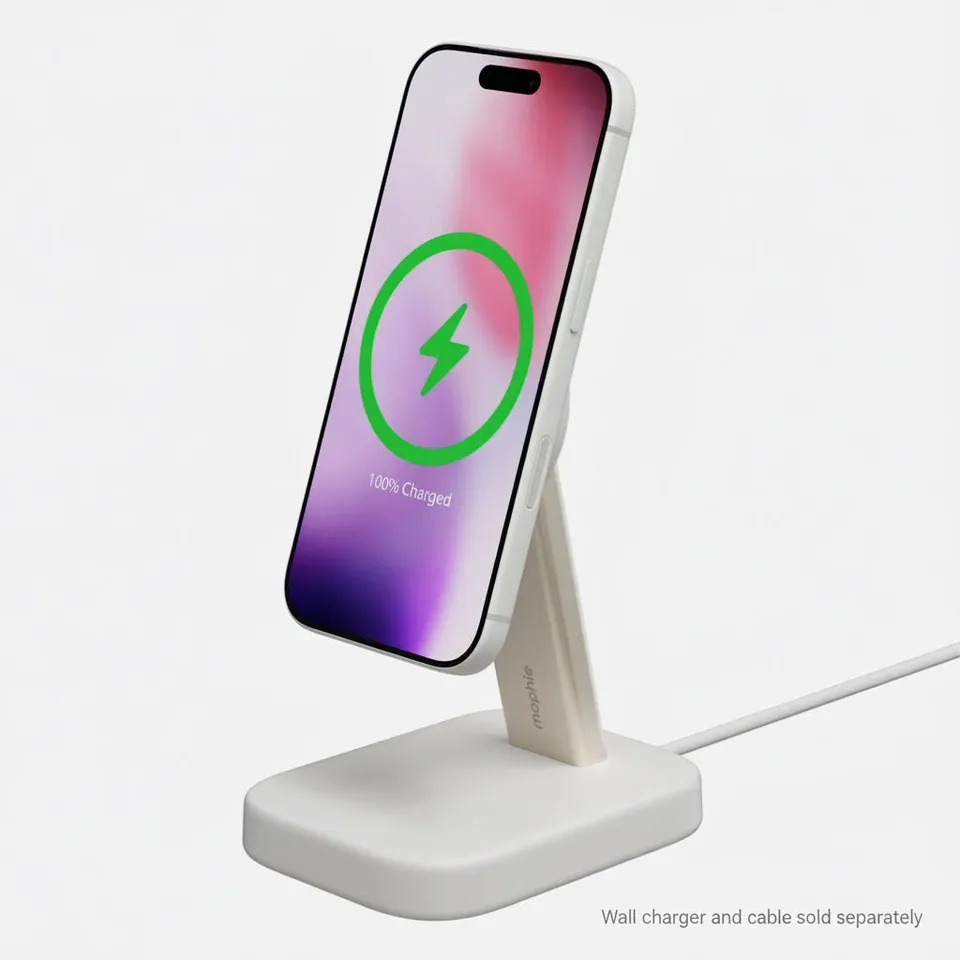 mophie-wireless-charging-stand-support-de-charge-sans-fil-magn-tique-qi2-magsafe image 1