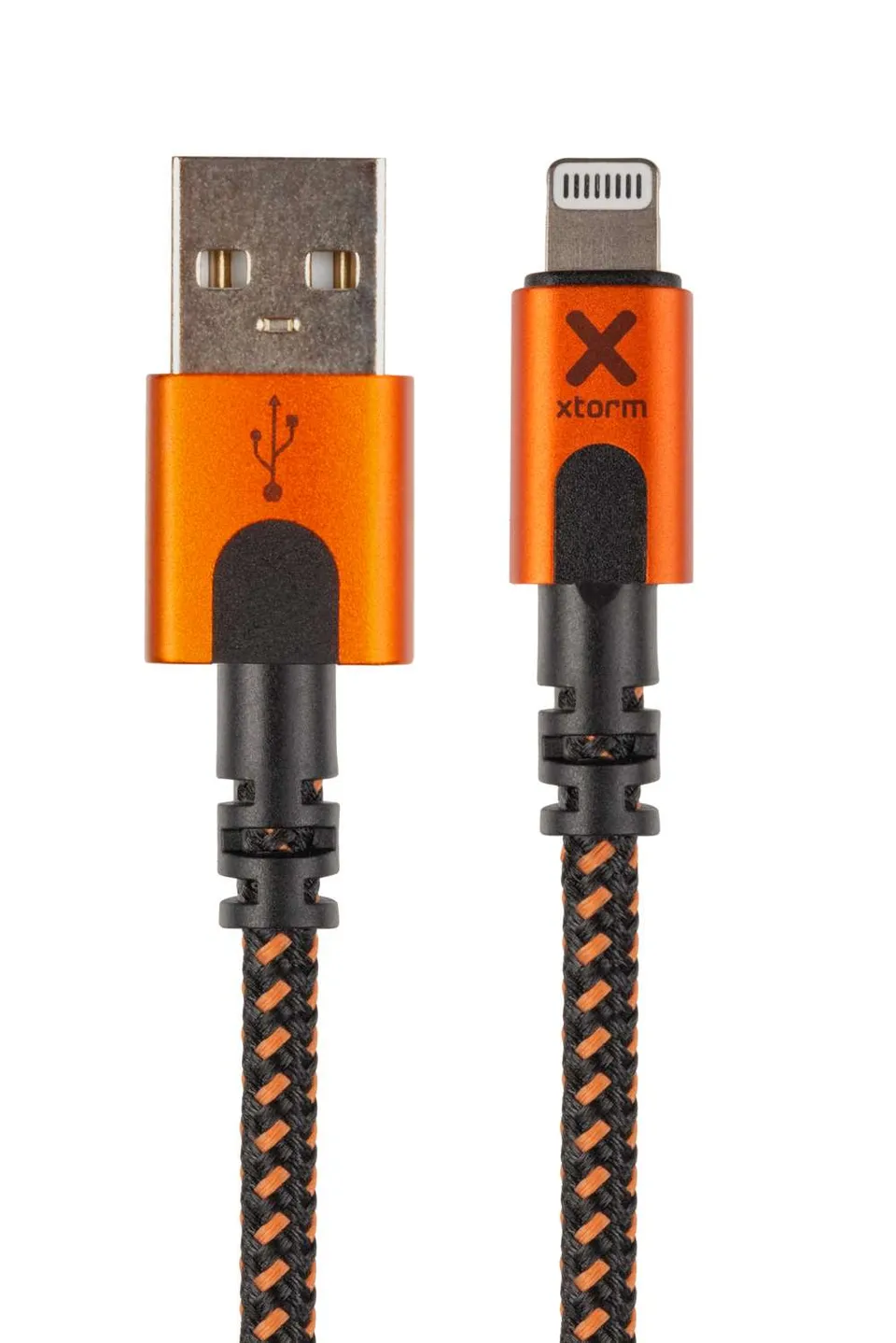 xtorm-xtreme-c-ble-usb-a-vers-lightning-1-5-m-garantie-vie-100-000-pliures-noir- image 1