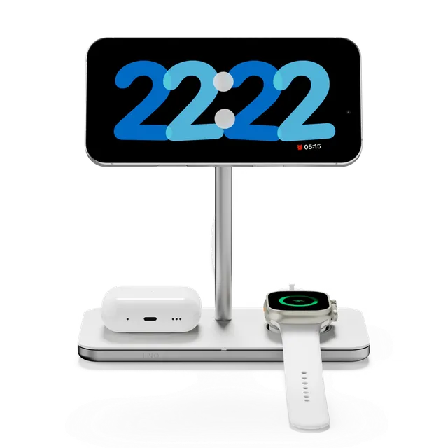 xtorm-linq-3-en-1-qi2-station-de-charge-sans-fil-magn-tique-pour-iphone-apple-wa image 1