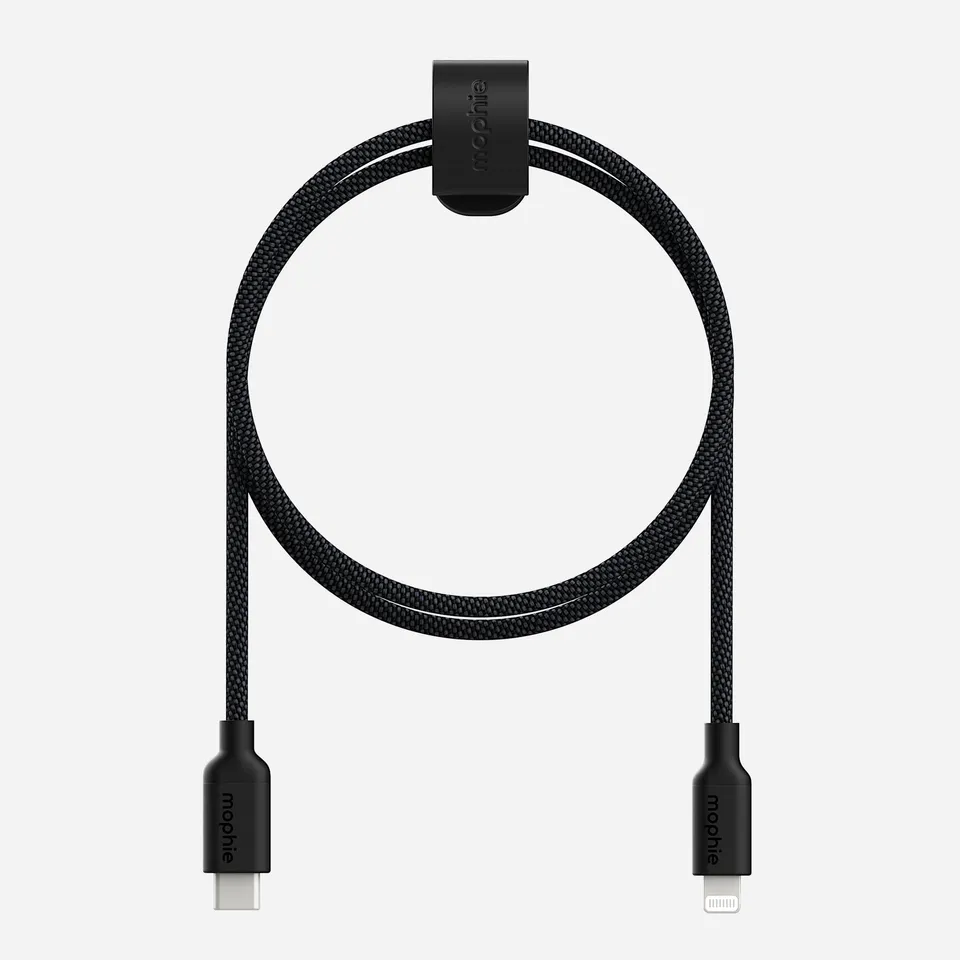 mophie-usb-c-vers-lightning-c-ble-tress-certifi-charge-rapide-avec-sangle-int-gr image 1