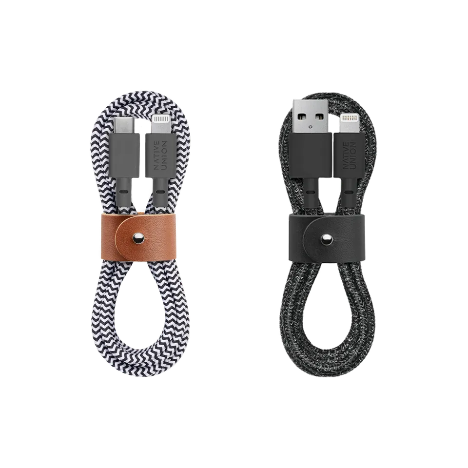 native-union-belt-cable-set-c-ble-certifi-apple-mfi-usb-a-vers-lightning-usb-c-v image 1