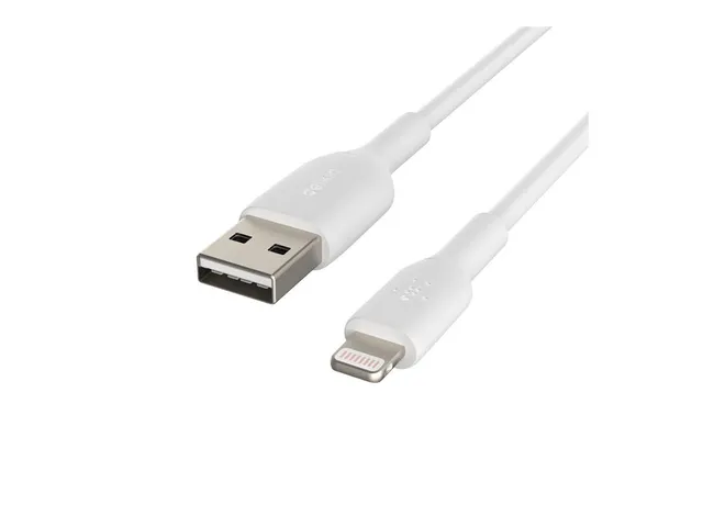 belkin-boost-charge-c-ble-lightning-vers-usb-a-1-m-blanc-certifi-mfi-apple-recha image 1