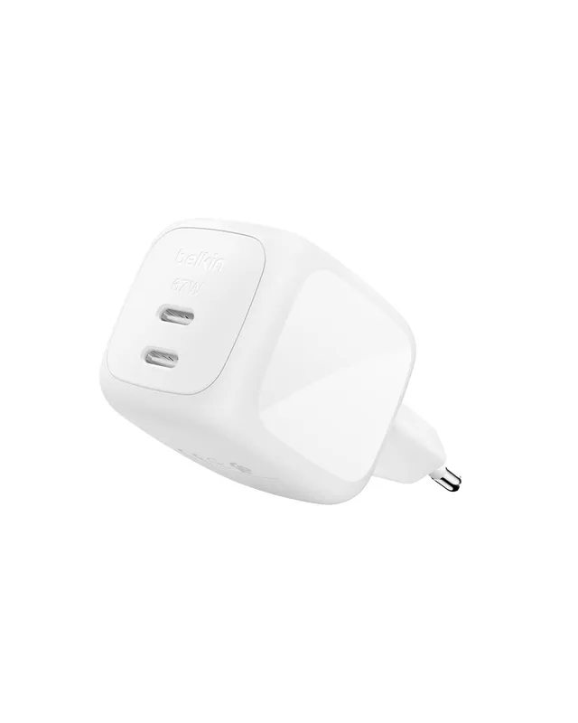 belkin-boostcharge-pro-chargeur-gan-usb-c-67-w-2-ports-pd-3-1-recharge-rapide-ma image 1