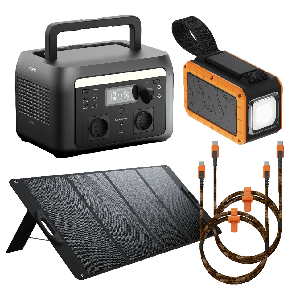 xtorm-emergency-package-bundle-xl-station-d-nergie-600-w-panneau-solaire-200-w-l image 1