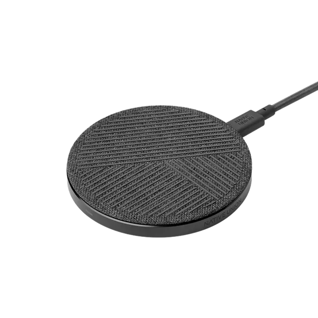 native-union-drop-wireless-charger-chargeur-sans-fil-qi-10-w-base-aluminium-lest image 1