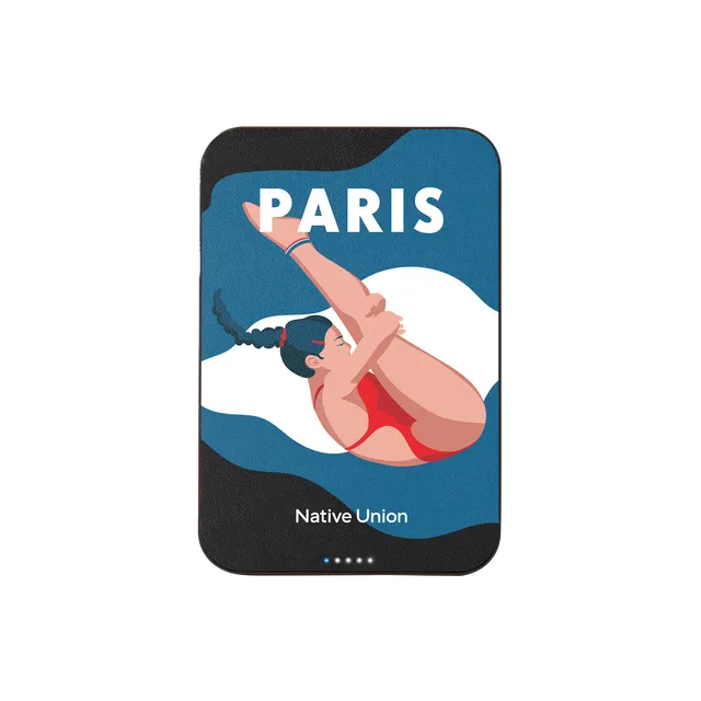 native-union-re-classic-power-bank-magnetic-emilie-sarnel-limited-edition-batter image 1
