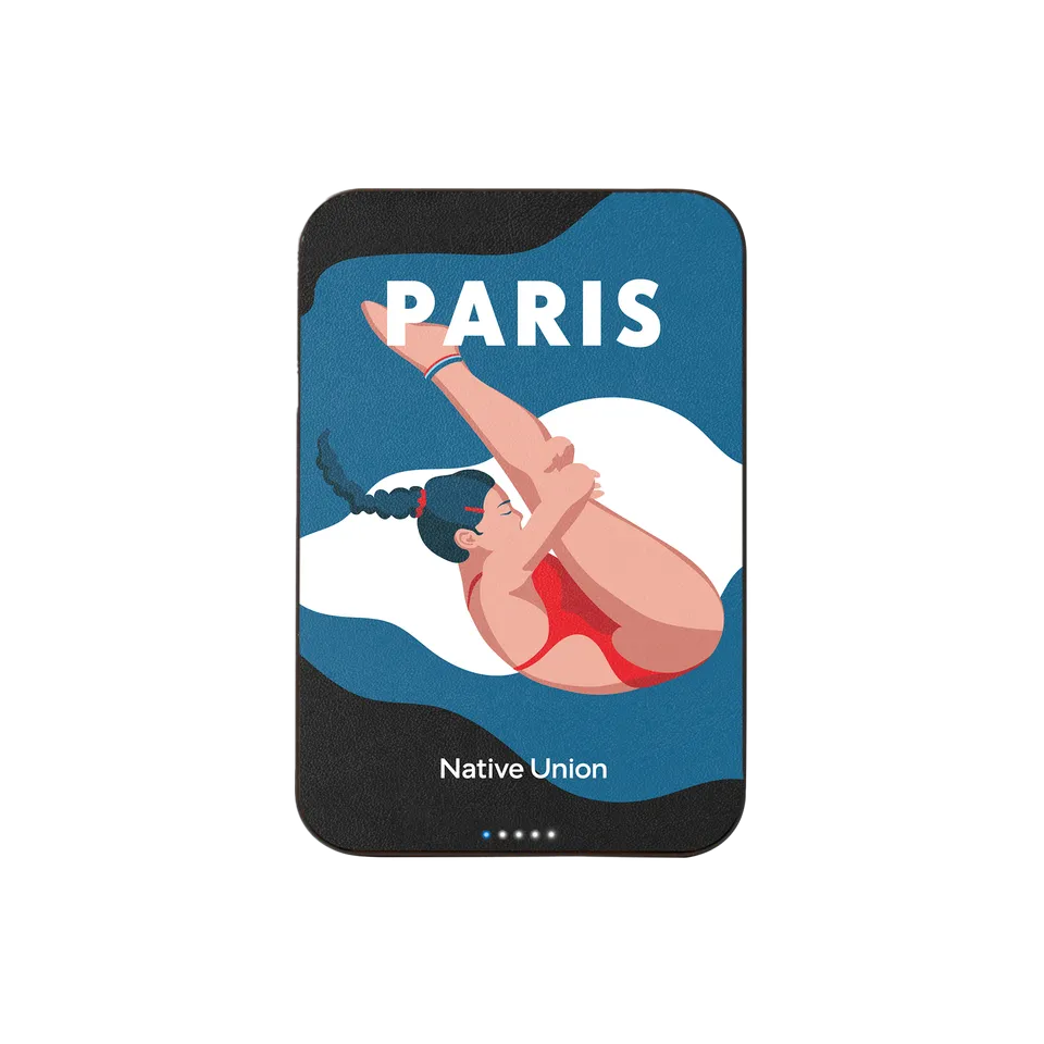 native-union-re-classic-power-bank-magnetic-emilie-sarnel-limited-edition-batter image 1