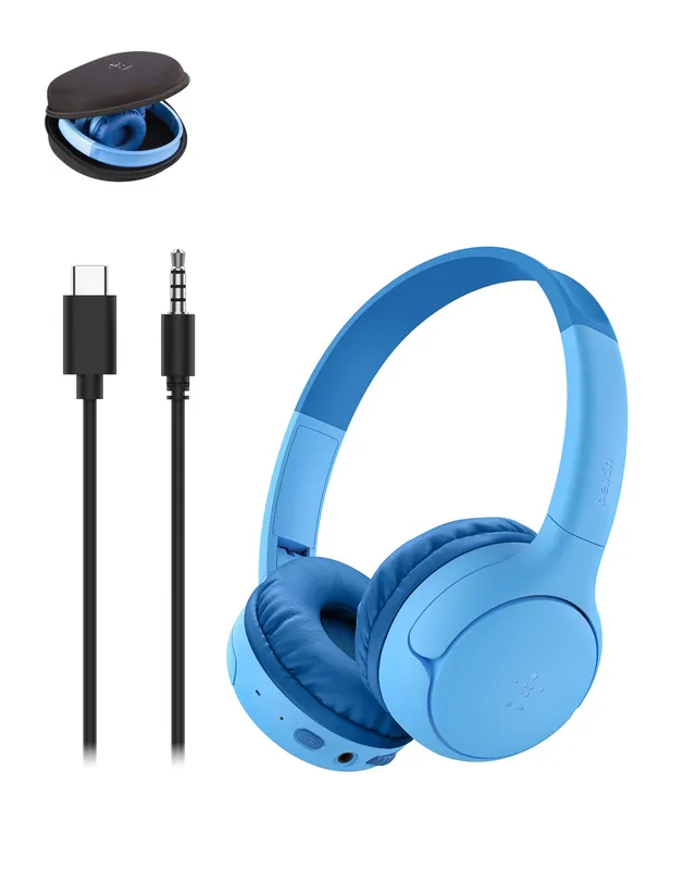 belkin-soundform-mini-2-casque-audio-sans-fil-circum-aural-bluetooth-pour-enfant image 1