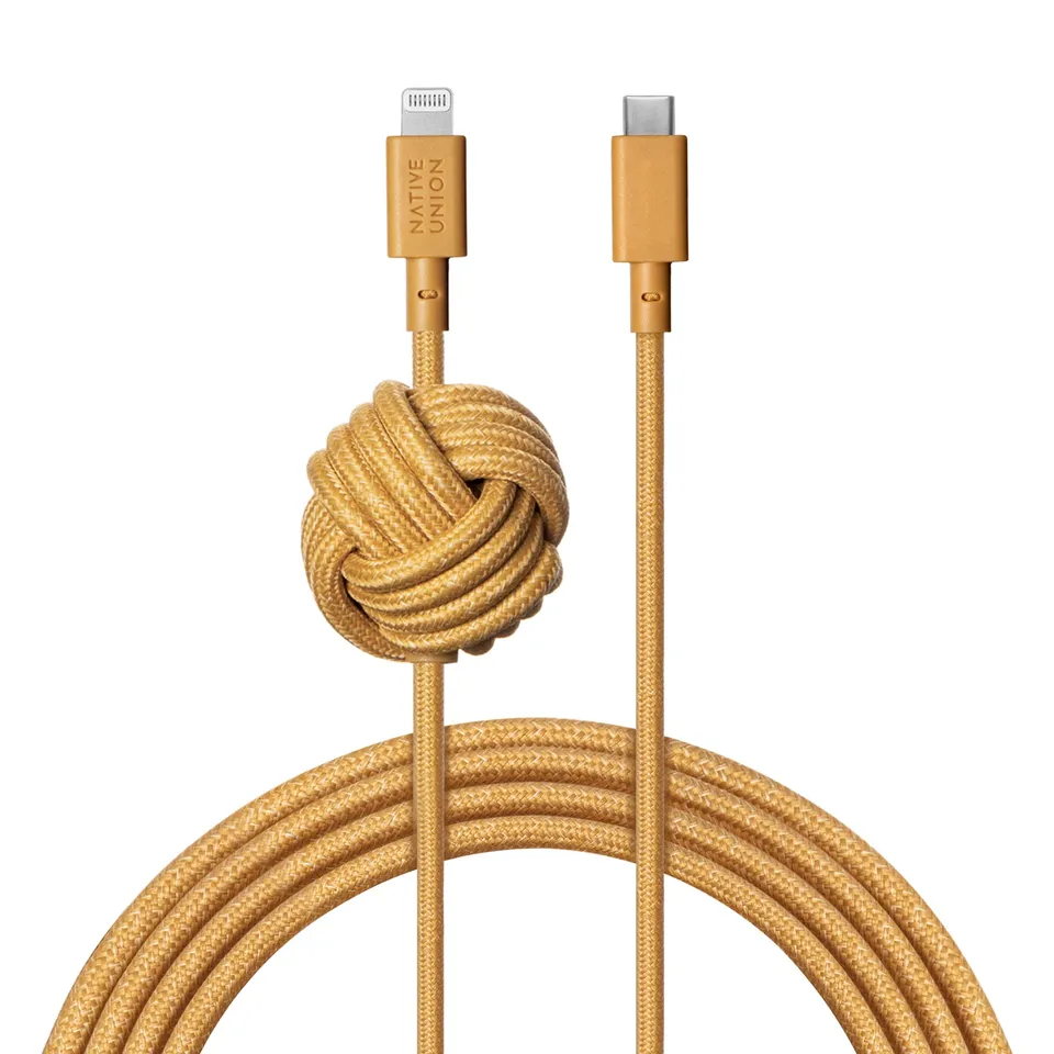 native-union-night-c-ble-usb-c-vers-lightning-3-m-certifi-mfi-renforc-ultra-soli image 1