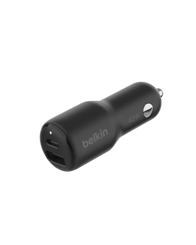 belkin-boostcharge-chargeur-voiture-42-w-double-port-usb-c-30-w-et-usb-a-12-w-pd image 1