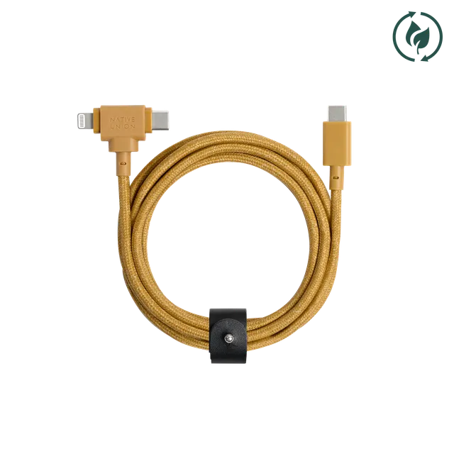 native-union-belt-cable-duo-c-ble-2-en-1-usb-c-vers-usb-c-lightning-charge-60w image 1