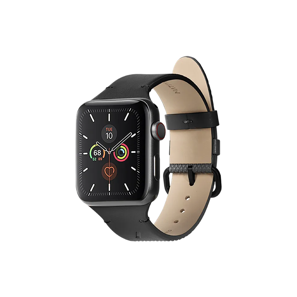 native-union-re-classic-band-pour-apple-watch-bracelet-en-yatay-v-g-tal-lugs-int image 1