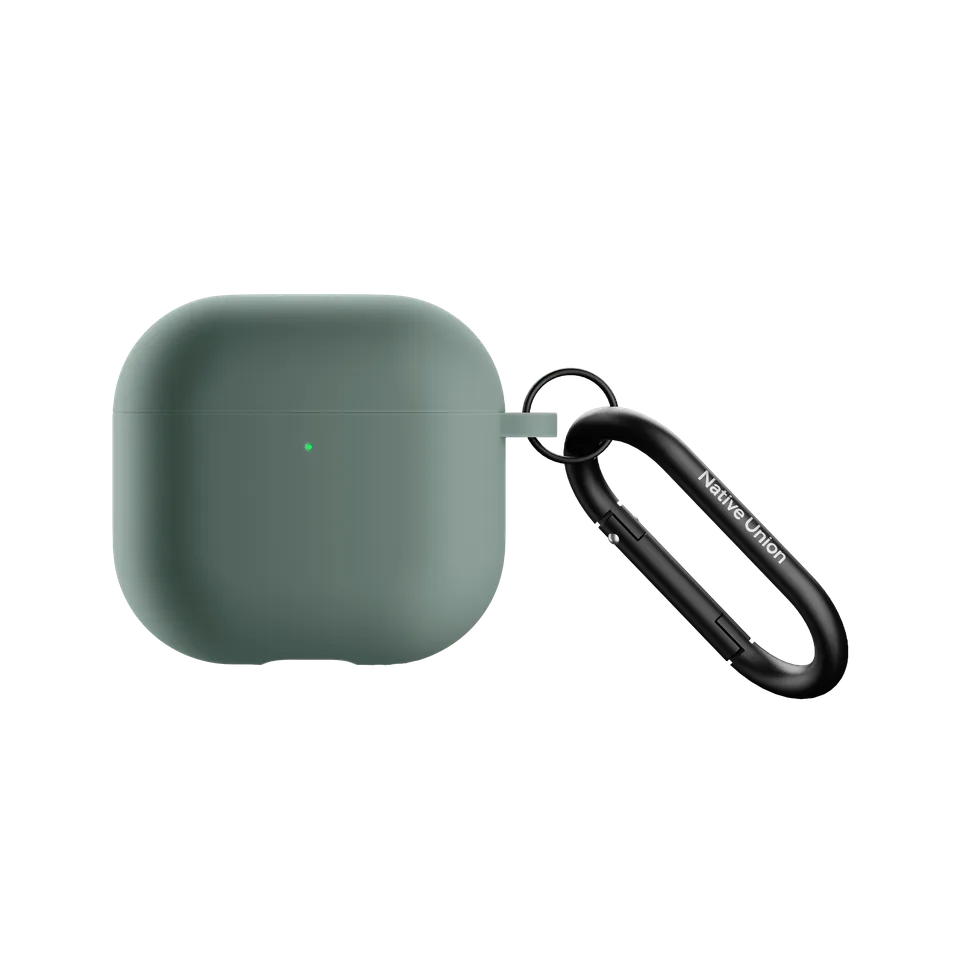 native-union-active-case-for-airpods-4-tui-silicone-mat-avec-clip-m-tal-fin-et-a image 1