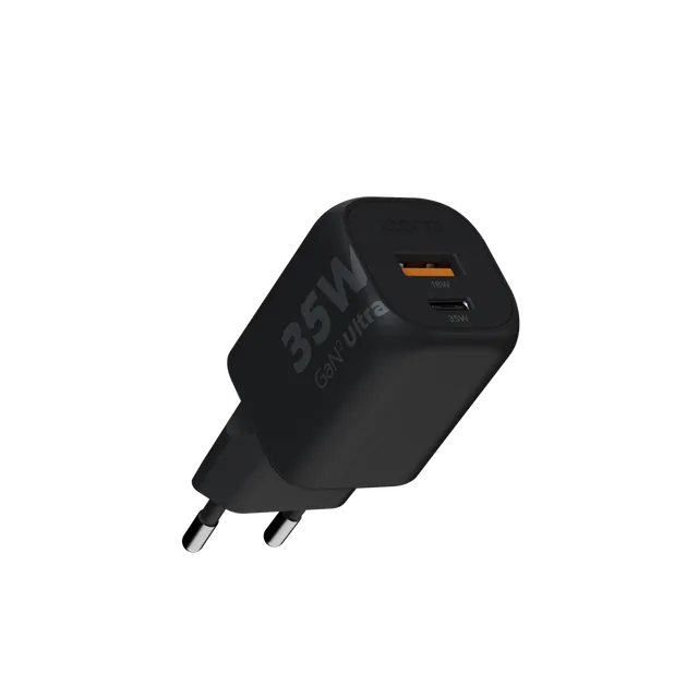 xtorm-gan2-ultra-35w-chargeur-mural-double-port-usb-c-usb-a-noir image 1
