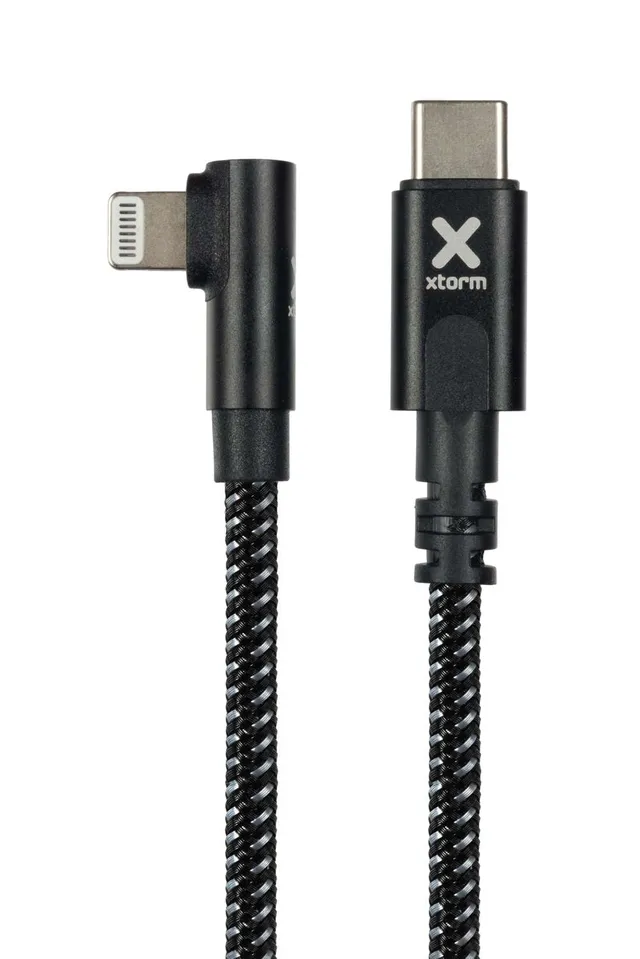 xtorm-original-series-c-ble-usb-c-vers-lightning-connecteur-coud-90-1-5-m image 1
