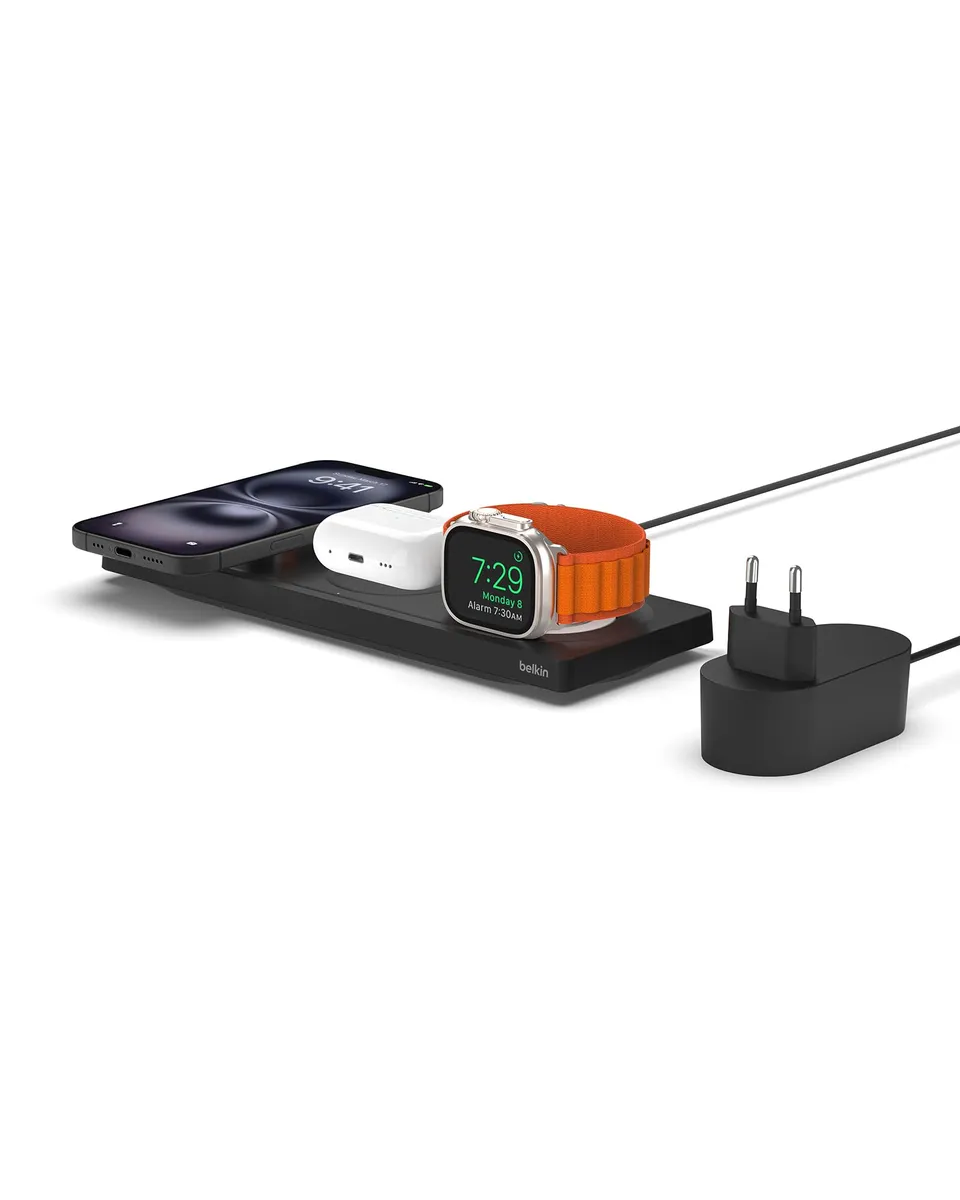 belkin-chargeur-sans-fil-magsafe-3-en-1-certifi-mfi-recharge-rapide-pour-iphone- image 1