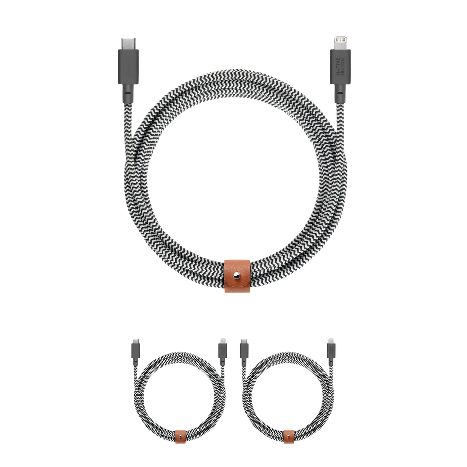 native-union-belt-cable-xl-3-pack-c-bles-usb-c-vers-lightning-3-m-power-delivery image 1