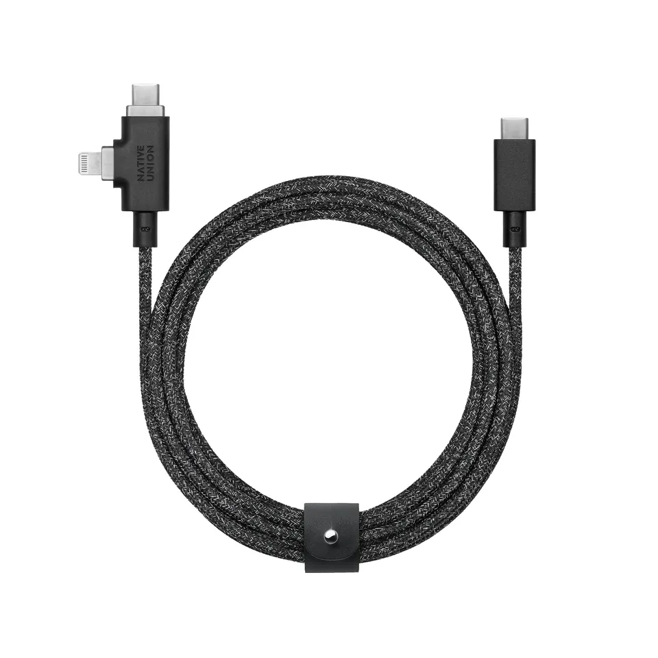 native-union-belt-cable-duo-pro-240w-c-ble-2-en-1-tress-usb-c-lightning-2-4-m-ce image 1