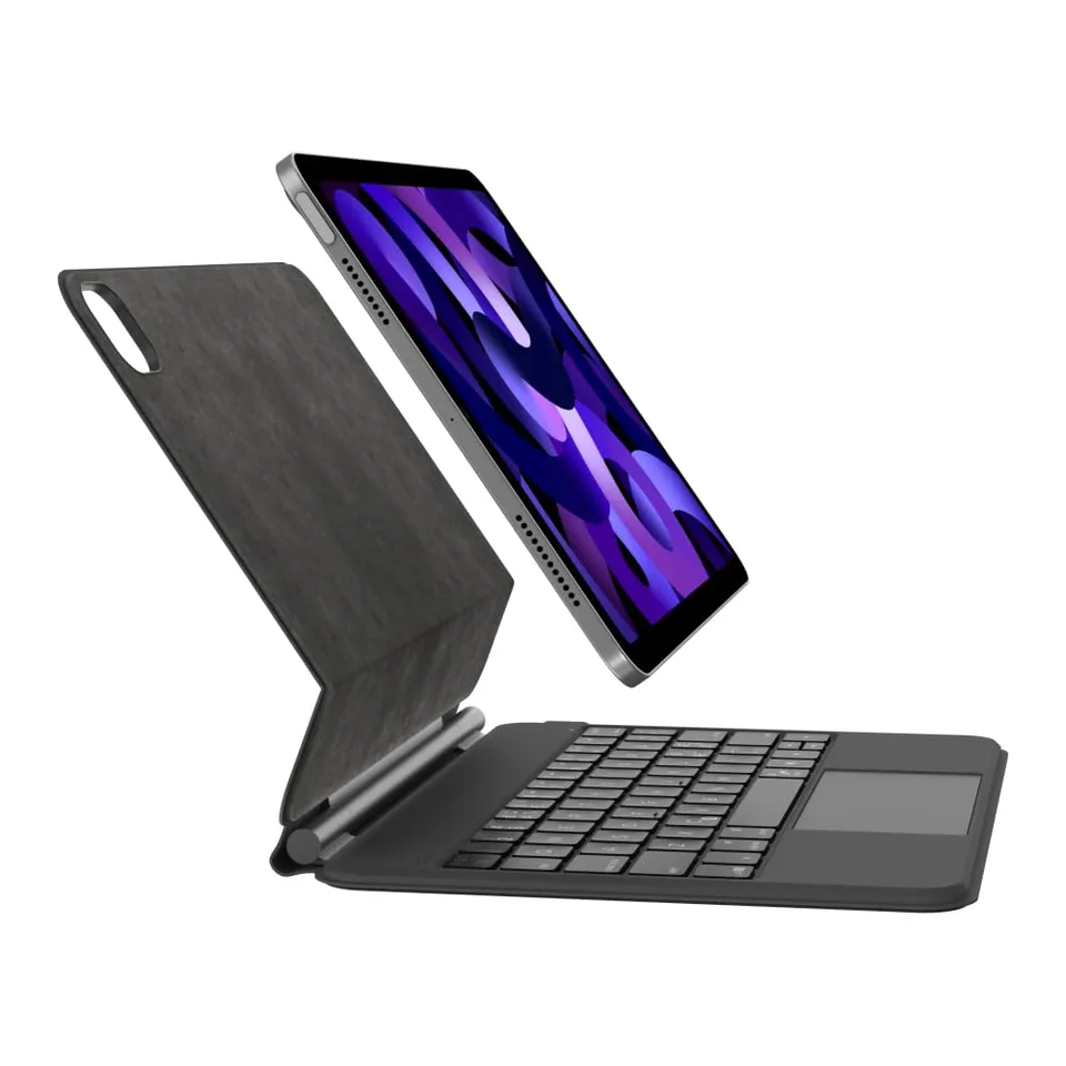 belkin-pro-tui-clavier-r-tro-clair-pour-ipad-air-m2-11-ipad-pro-11-pav-tactile-m image 1