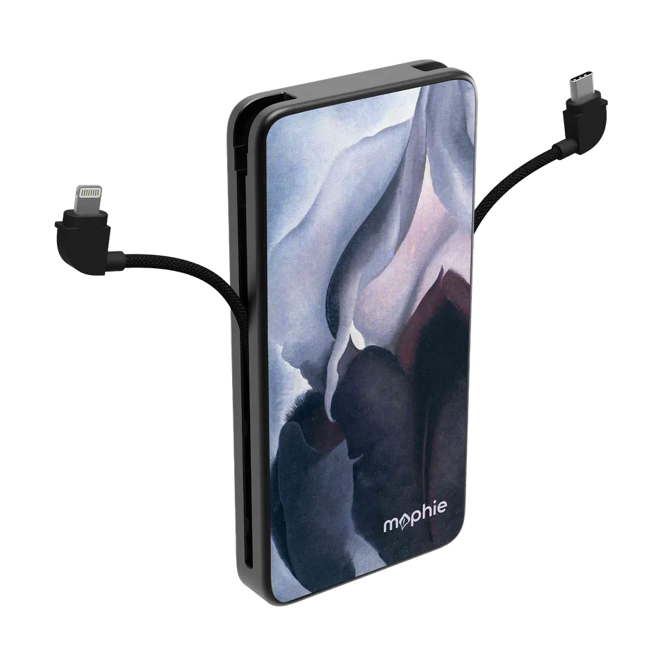 mophie-powerstation-plus-10-000-mah-gallery-edition-o-keefe-black-iris-iii-batte image 1