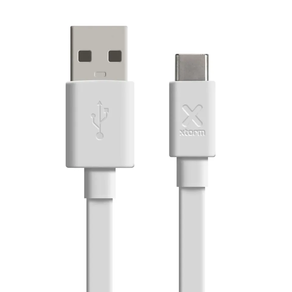 xtorm-flat-cable-series-c-ble-plat-usb-a-vers-usb-c-1-m-sans-n-uds image 1