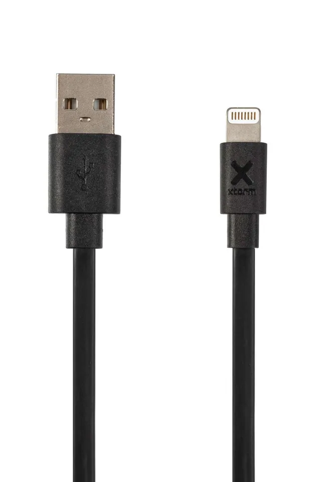 xtorm-flat-cable-series-c-ble-plat-usb-a-vers-lightning-1-m-sans-n-uds image 1