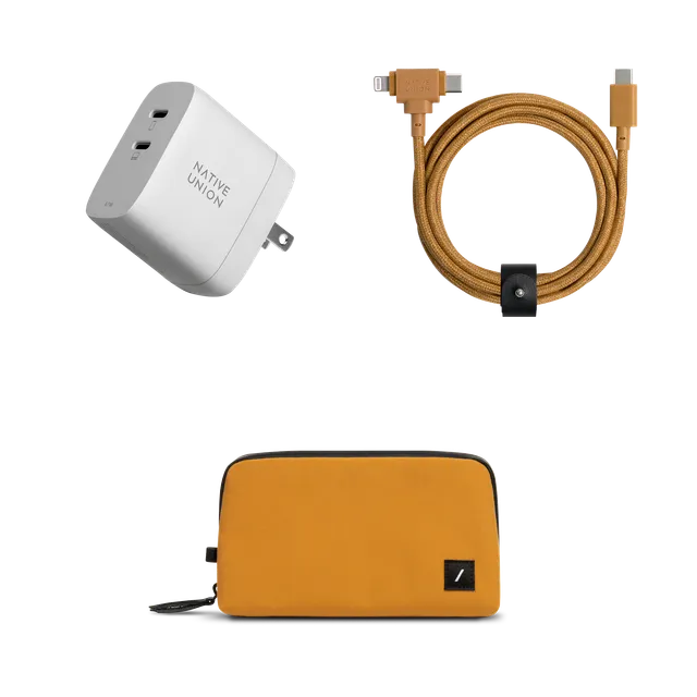 native-union-the-traveler-kit-voyage-chargeur-gan-pd-67w-belt-cable-duo-w-f-a-te image 1