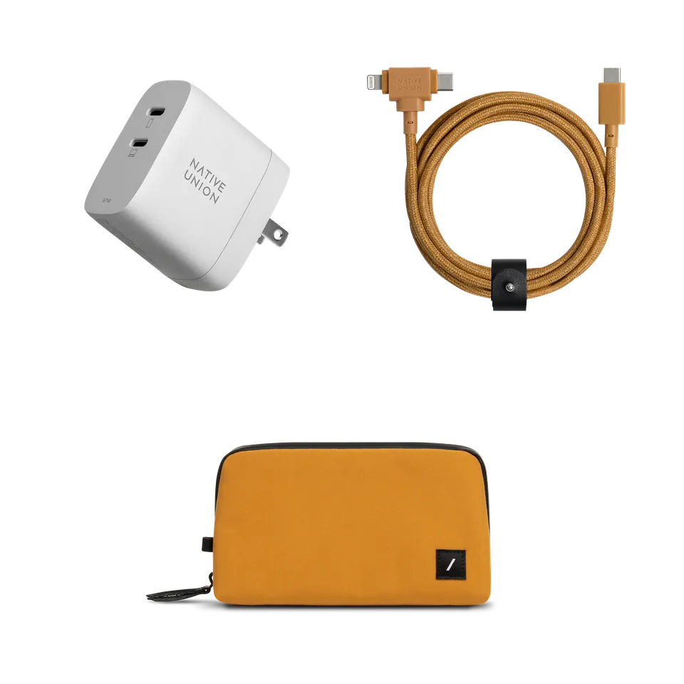 native-union-the-traveler-kit-voyage-chargeur-gan-pd-67w-belt-cable-duo-w-f-a-te image 1