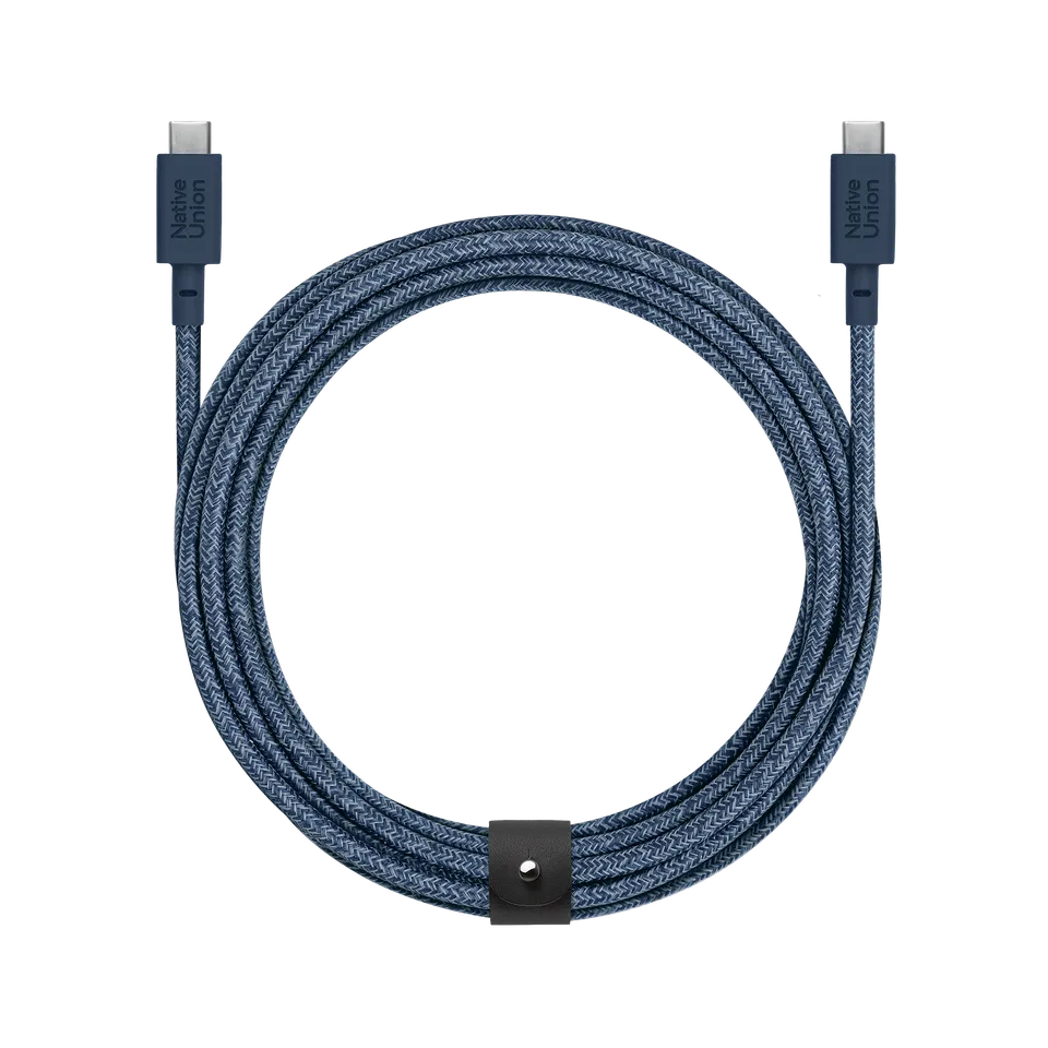 native-union-belt-cable-xl-100w-c-ble-usb-c-vers-usb-c-3-m-power-delivery-100-w- image 1