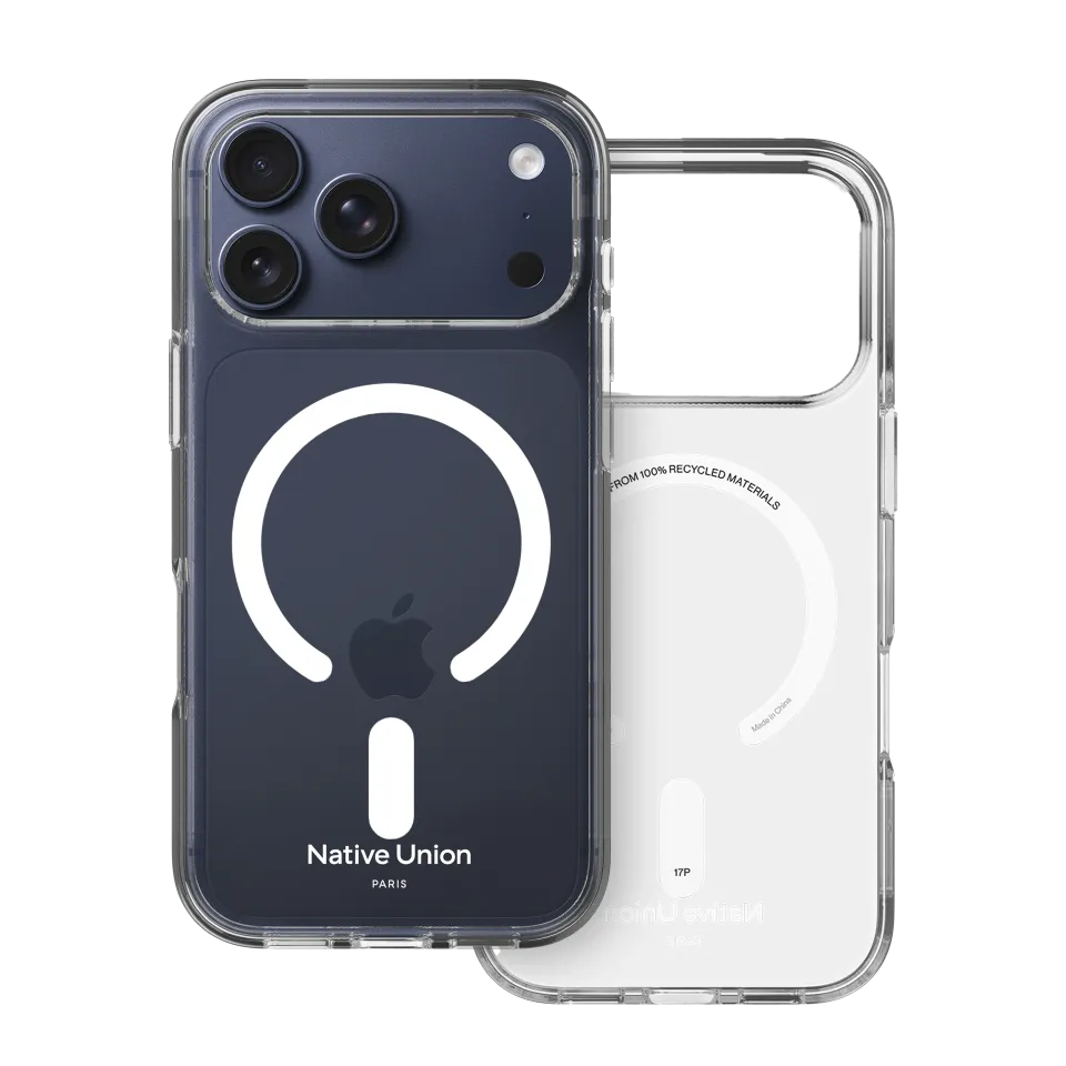 native-union-re-clear-case-pour-iphone-17-coque-transparente-100-recycl-e-antich image 1