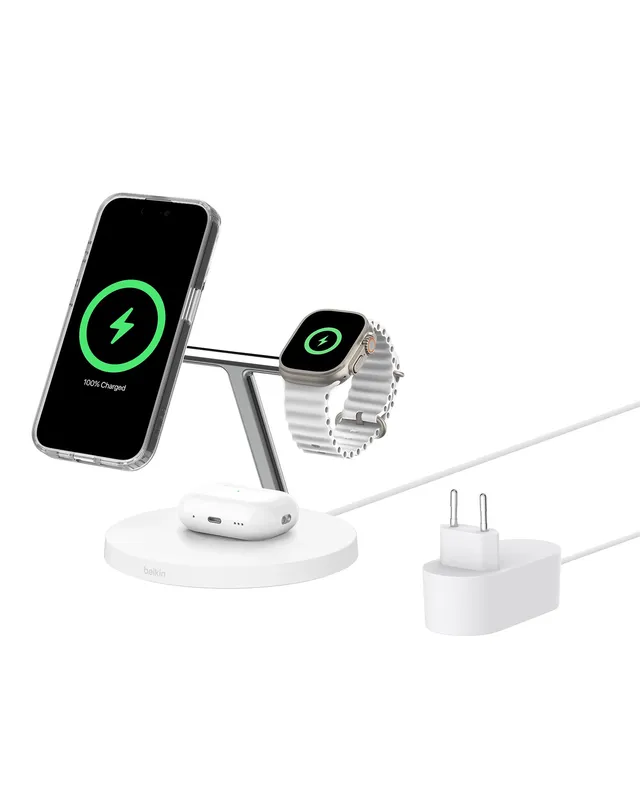 belkin-boostcharge-station-de-recharge-3-en-1-qi2-15w-compatible-magsafe-pour-ip image 1
