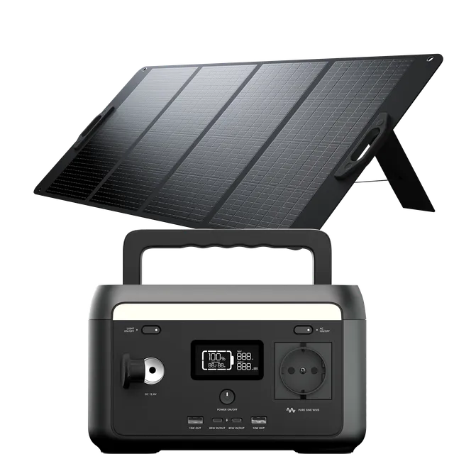 xtorm-solar-bundle-xp2-station-d-nergie-smart-power-station-300-w-panneau-solair image 1