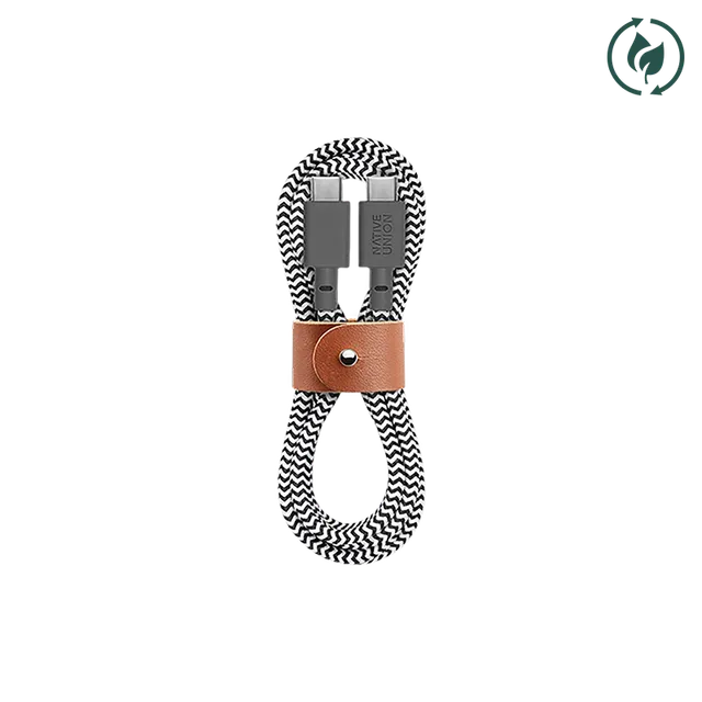 native-union-belt-cable-usb-c-vers-usb-c-1-2-m-c-ble-tress-power-delivery-cologi image 1