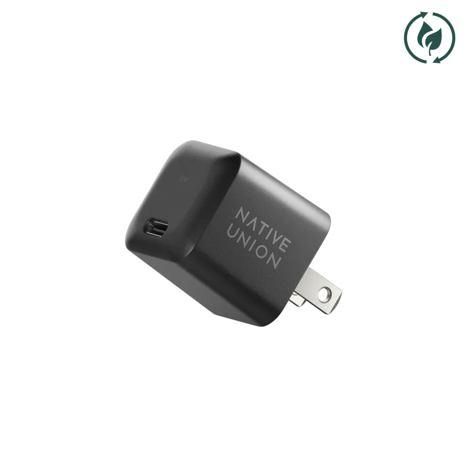 native-union-fast-gan-charger-pd-30w-chargeur-usb-c-compact-technologie-gan-bo-t image 1