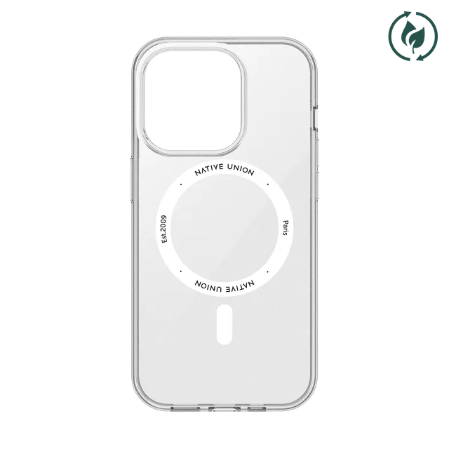 native-union-re-clear-case-pour-iphone-14-coque-transparente-100-recycl-e-compat image 1