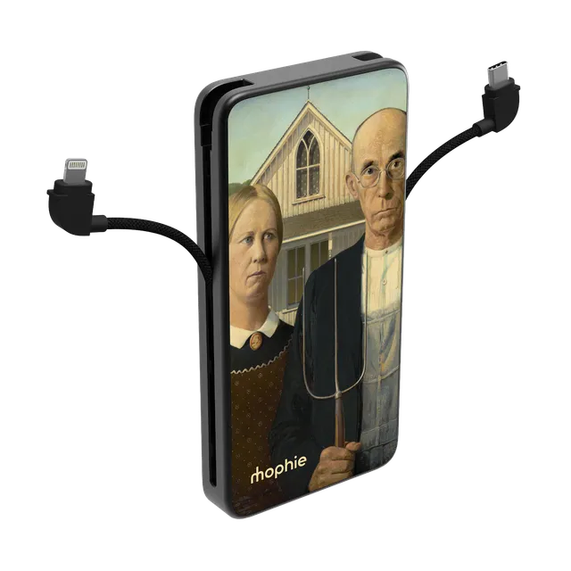 mophie-gallery-edition-powerstation-plus-10k-wood-batterie-externe-10-000-mah-av image 1