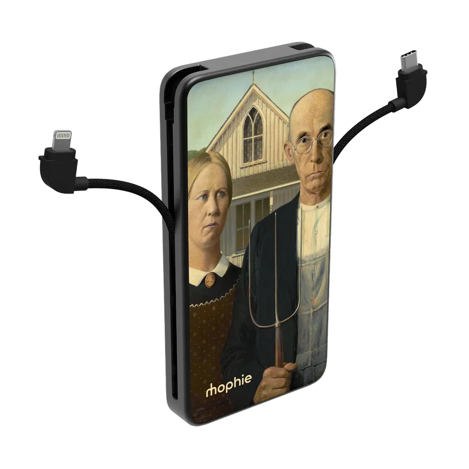 mophie-gallery-edition-powerstation-plus-10k-wood-batterie-externe-10-000-mah-av image 1