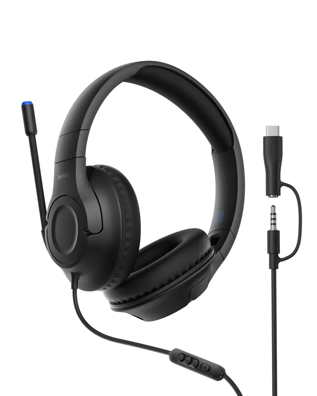belkin-gaming-casque-filaire-inspire-pour-enfants-volume-limit-85-db-micro-orien image 1