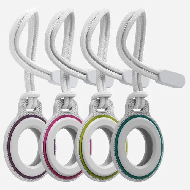 mophie-knit-loop-4-pack-tui-tricot-pour-airtag-avec-anneau-d-attache-et-verrouil image 1
