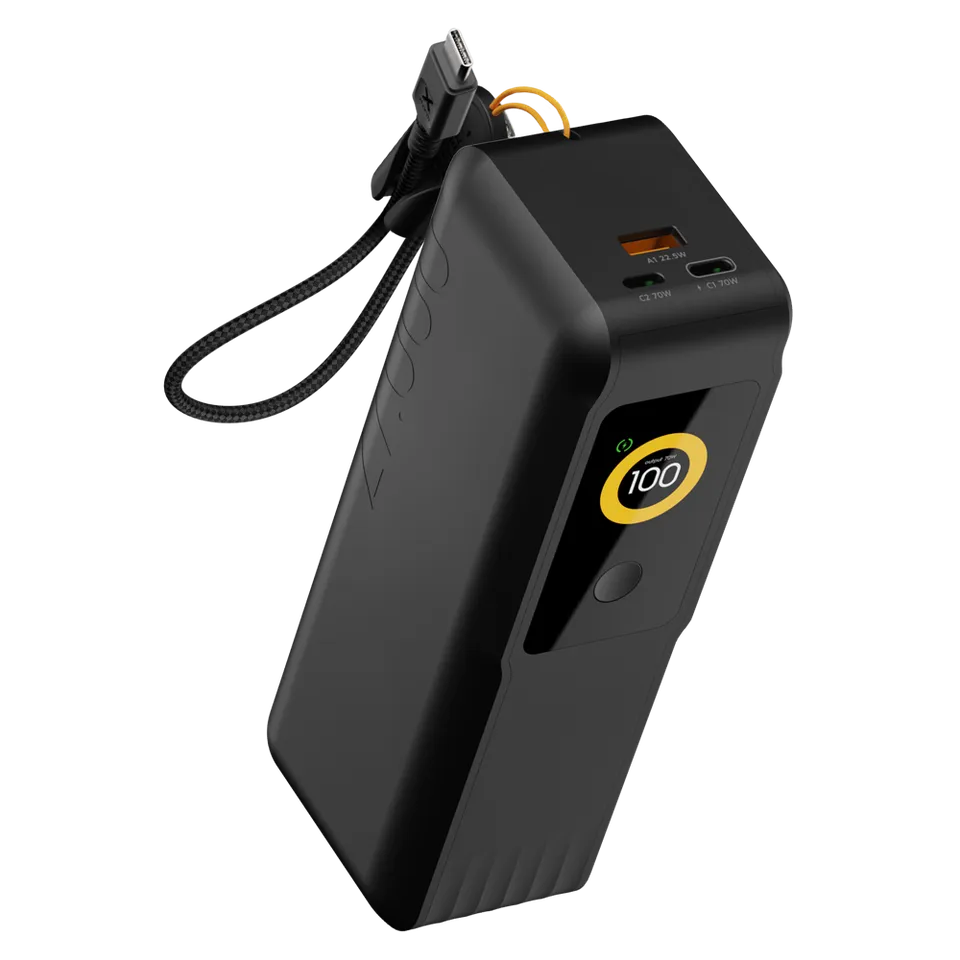 xtorm-nextgen-powerbank-70w-27-000-mah-usb-c-power-delivery-midnight-black-cran- image 1