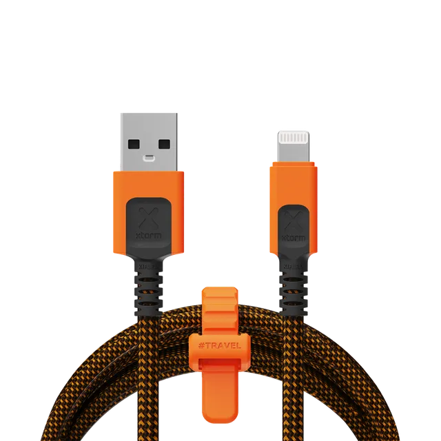 xtorm-xtreme-cable-usb-vers-lightning-1-5-m-c-ble-tress-incassable-flexcore-dura image 1