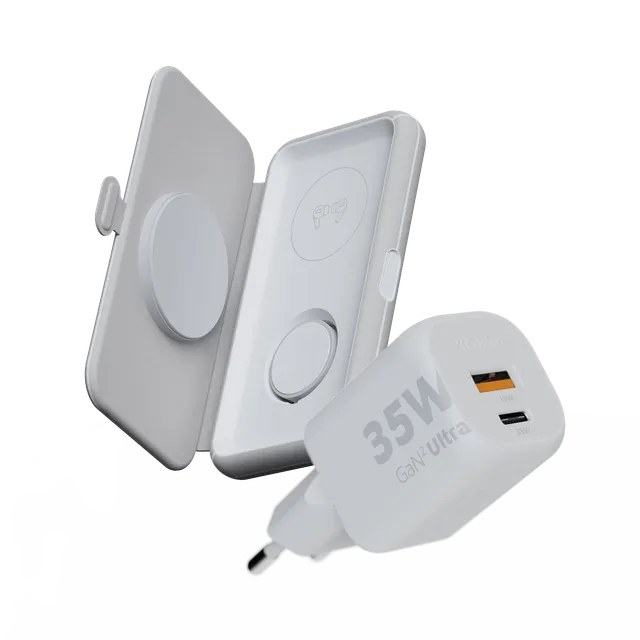 xtorm-3-en-1-pliable-chargeur-rapide-35w-gan2-pack-chargeur-sans-fil-de-voyage-m image 1