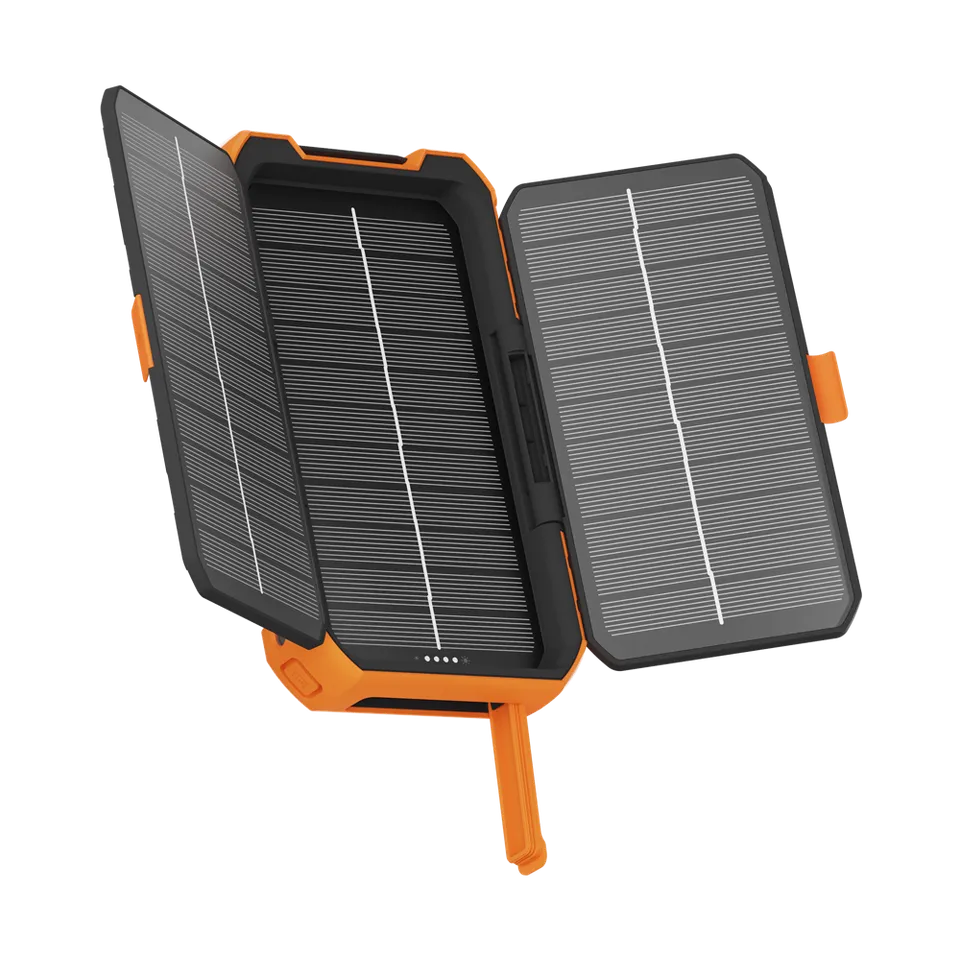 xtorm-rugged-solar-powerbank-10-000-mah-20w-batterie-externe-solaire-pliable-tri image 1