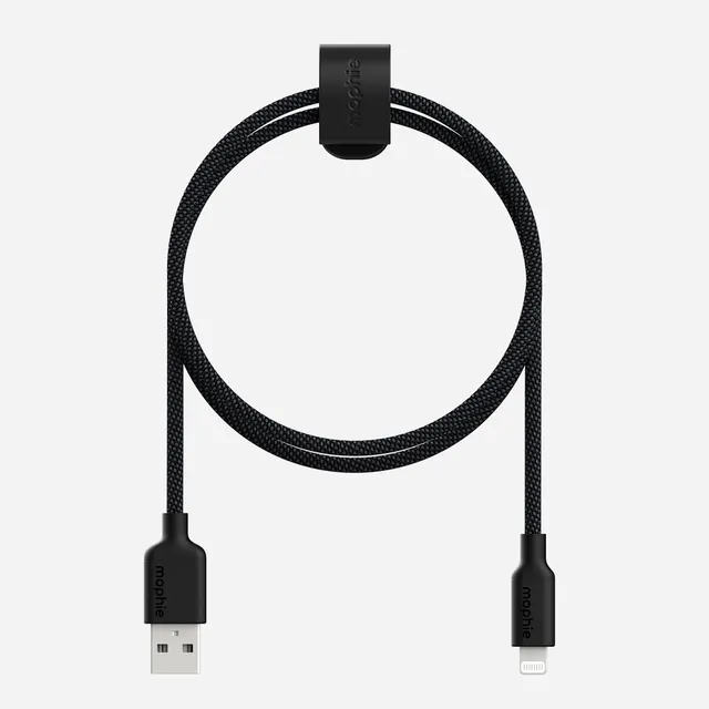 mophie-usb-a-to-lightning-cable-c-ble-tress-charge-rapide-pour-iphone-enduraflex image 1