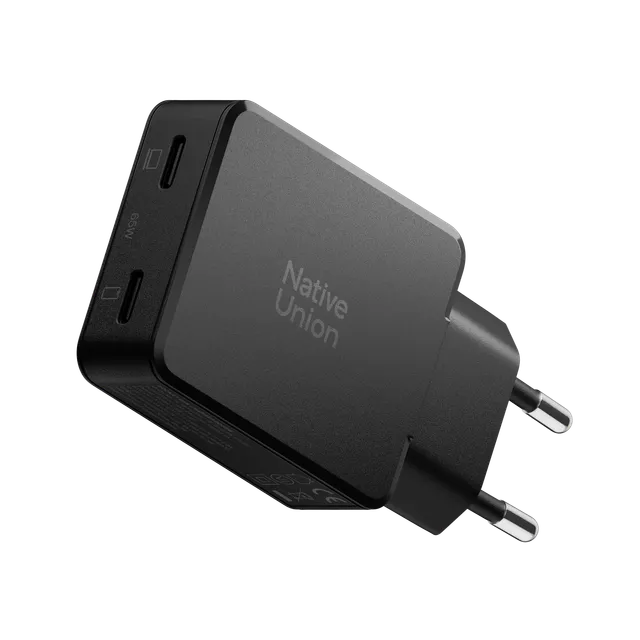 native-union-pocket-gan-charger-pd-65w-chargeur-ultra-fin-double-usb-c image 1
