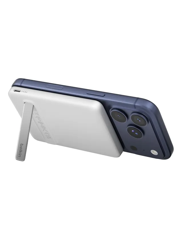 belkin-boostcharge-batterie-externe-magn-tique-qi2-15-w-5000-mah-fine-avec-b-qui image 1