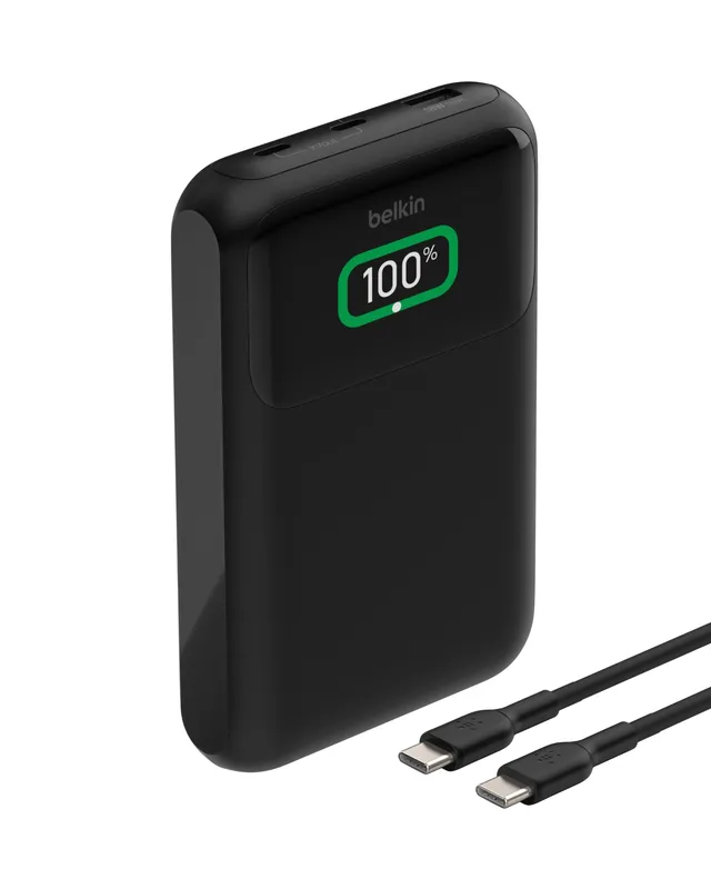 belkin-boostcharge-batterie-externe-20-000-mah-3-ports-usb-c-power-delivery-65-w image 1
