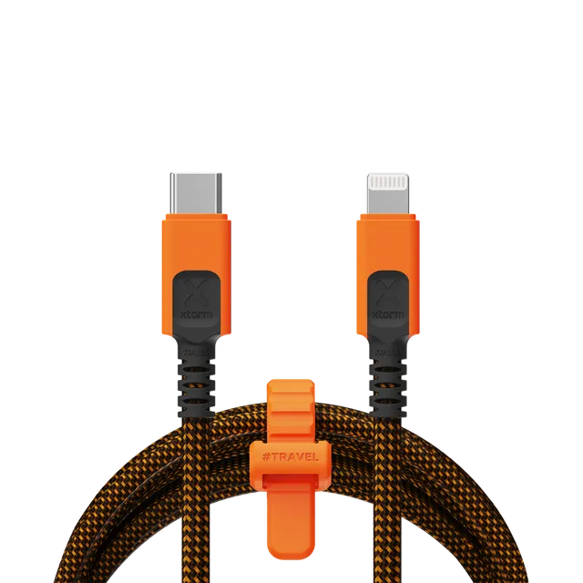 xtorm-xtreme-cable-usb-c-vers-lightning-1-5-m-c-ble-mfi-tress-incassable-flexcor image 1
