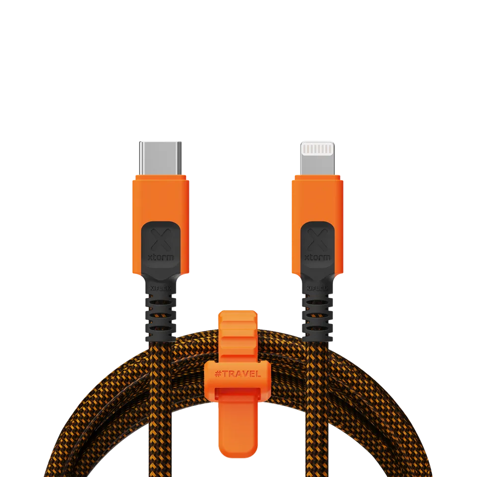 xtorm-xtreme-cable-usb-c-vers-lightning-1-5-m-c-ble-mfi-tress-incassable-flexcor image 1