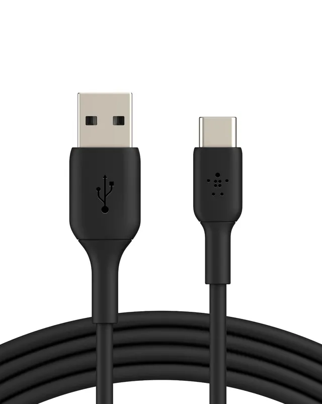 belkin-boostcharge-c-ble-usb-c-vers-usb-a-2-m-noir-recharge-et-synchronisation-u image 1
